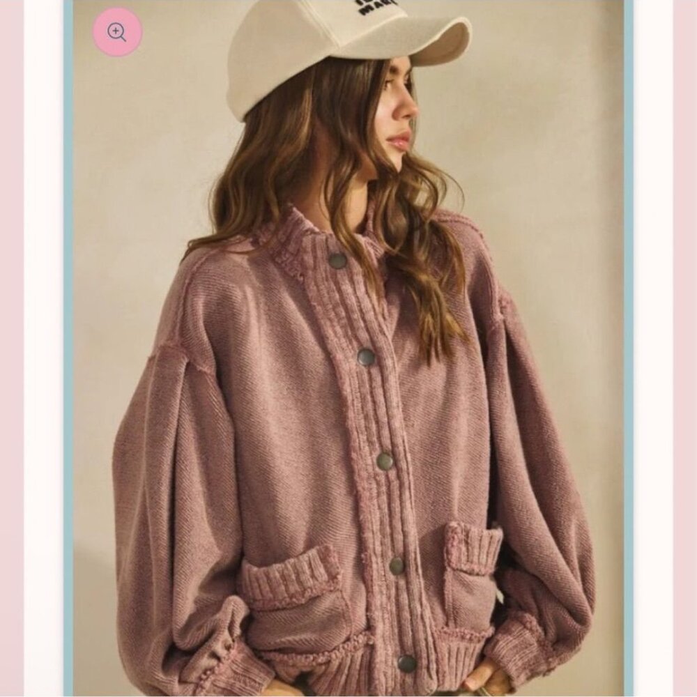 26. NWT LovLov Cotton Sweater Jacket XL